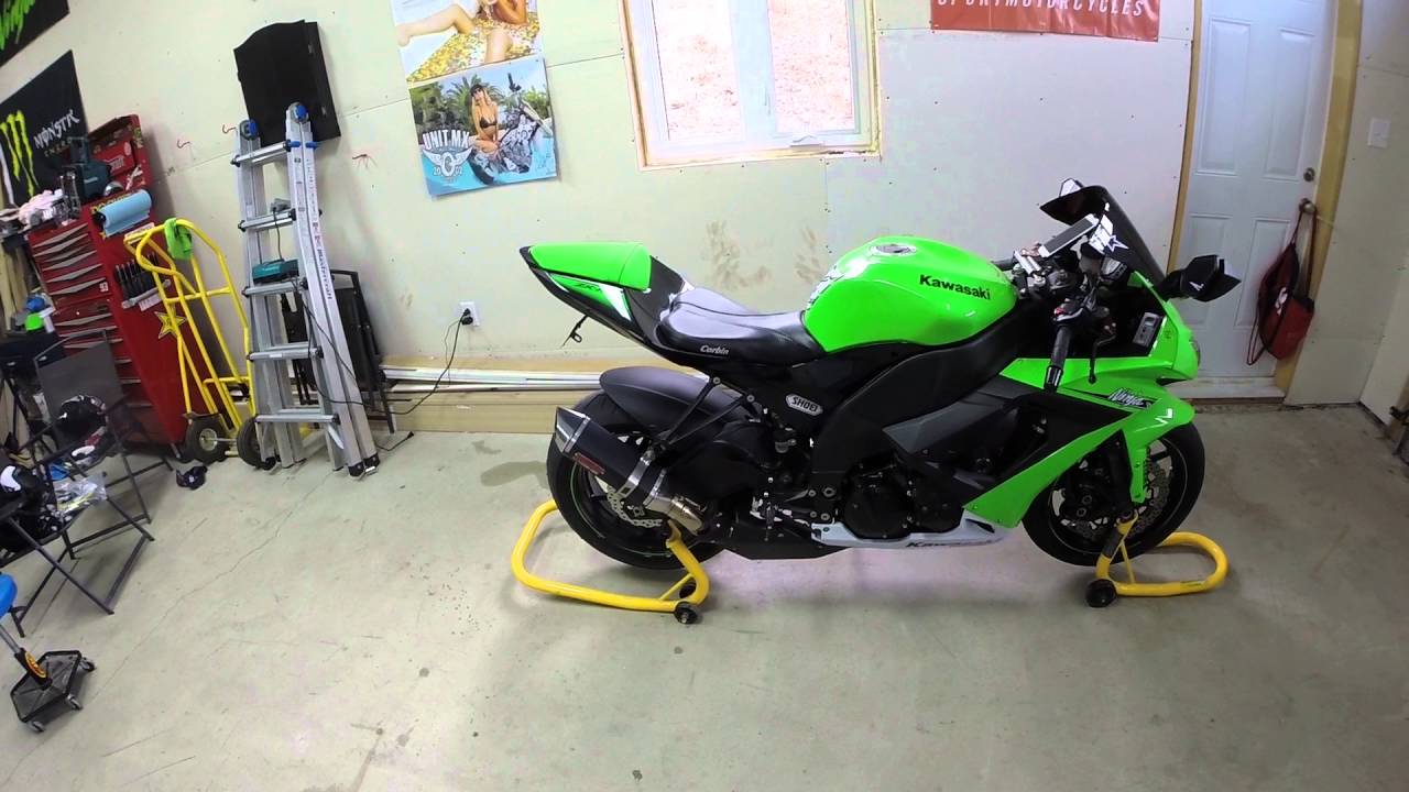 2010 Kawasaki ZX-10R modifications and add-ons