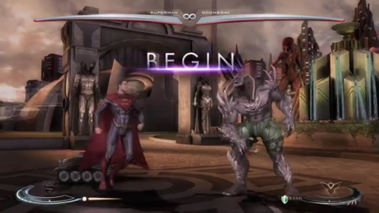 Injustice: Gods Among Us Ultimate Edition Superman VS Doomsday Req. 1 VS 1 Fight