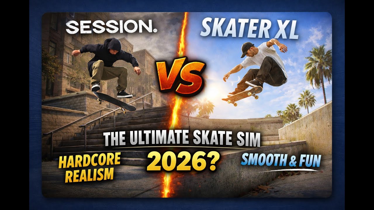 Session vs Skater XL in 2026 – The Ultimate Skate Sim Comparison