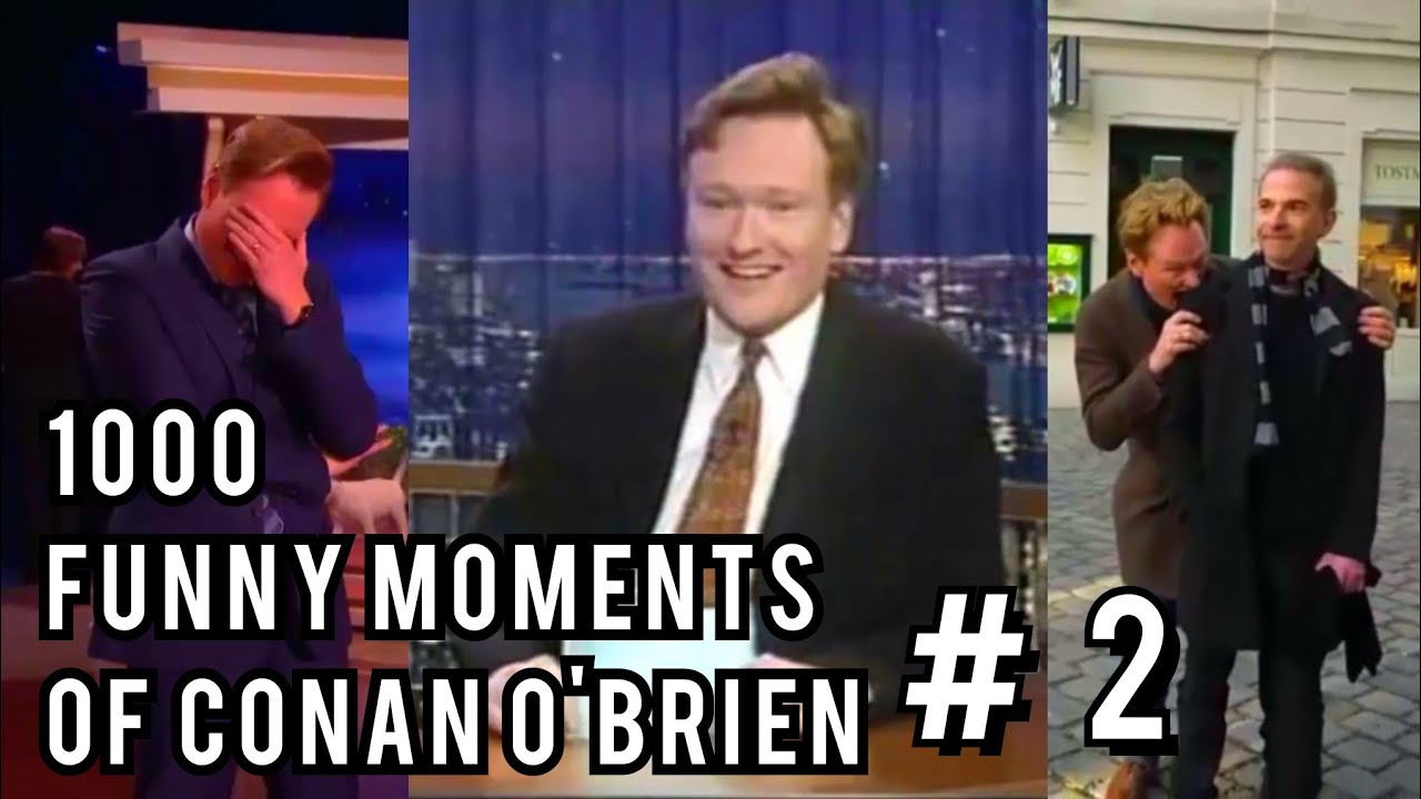1000 More Funny Moments Of CONAN O'BRIEN (compilation)