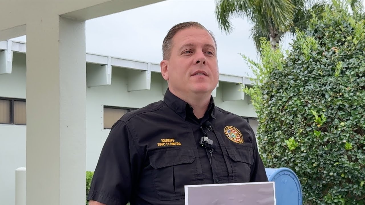 IRC Sheriff Eric Flowers holds press conference about Sebastian hospital incident