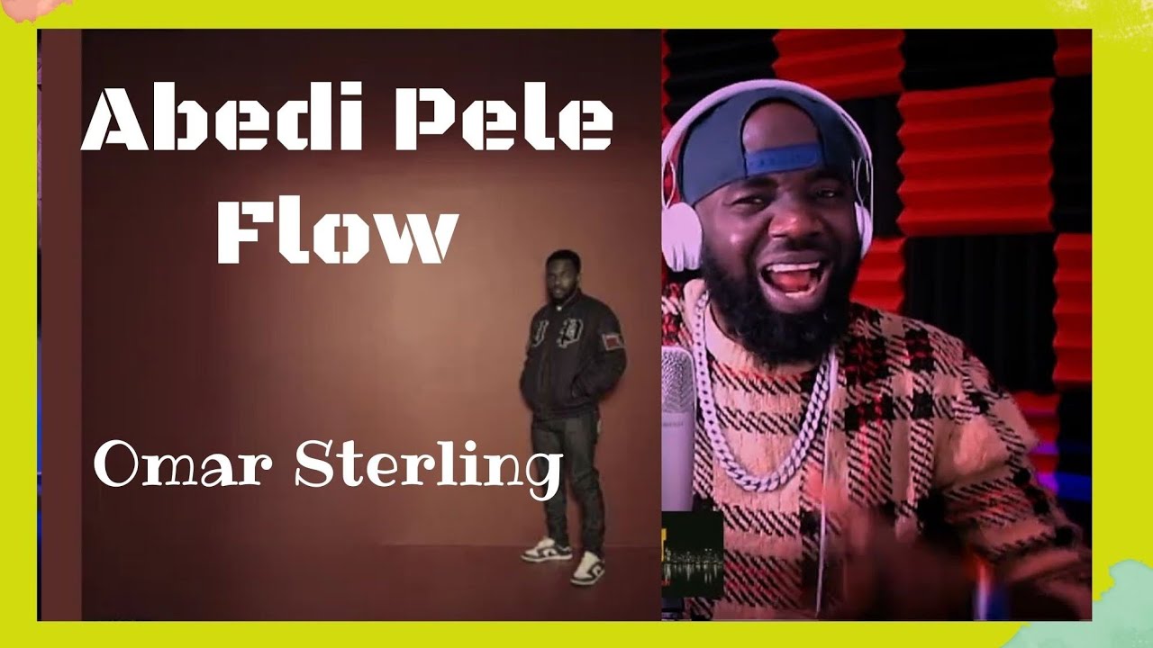Omar Sterling - Abedi Pele flow (audio slide) Reaction!!