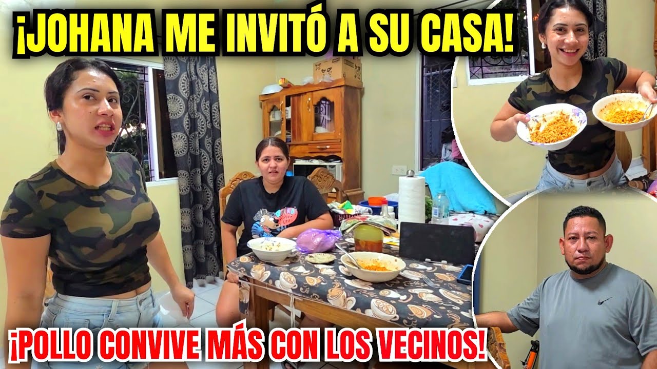 JOHANA invitó a BESSY a su casa por esta razón/ POLLO es el que más convive con los de la colonia