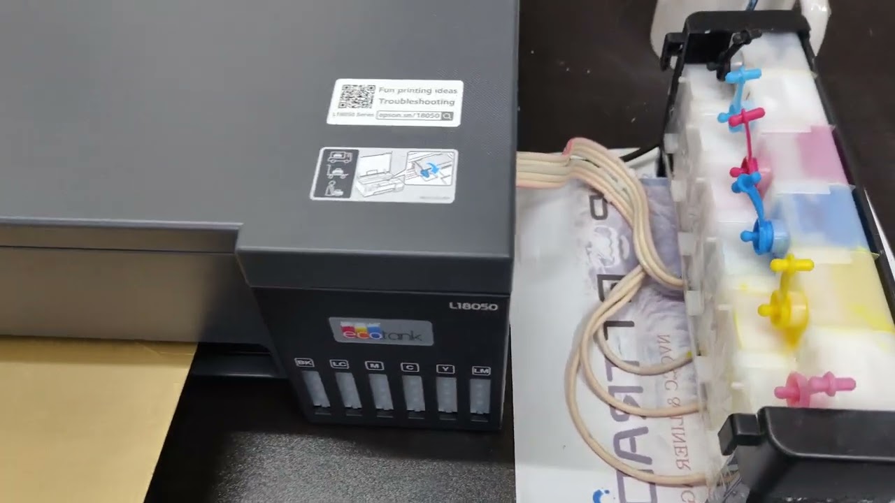 Epson L18050 Dtf modified printer 100% Solution/Start your tshirt printing Business with low budget