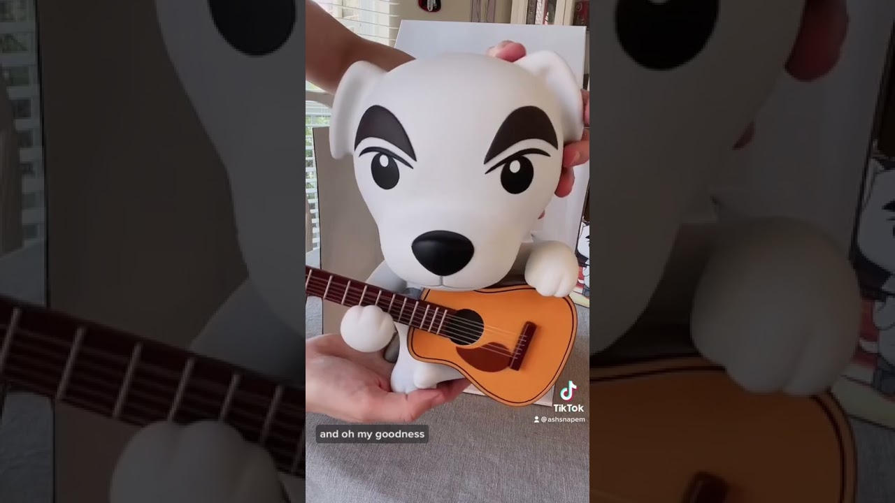HUGE Vintage K.K. Slider Figurine - Animal Crossing