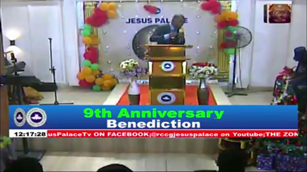 28th December , 2025 9th Anniversary Service