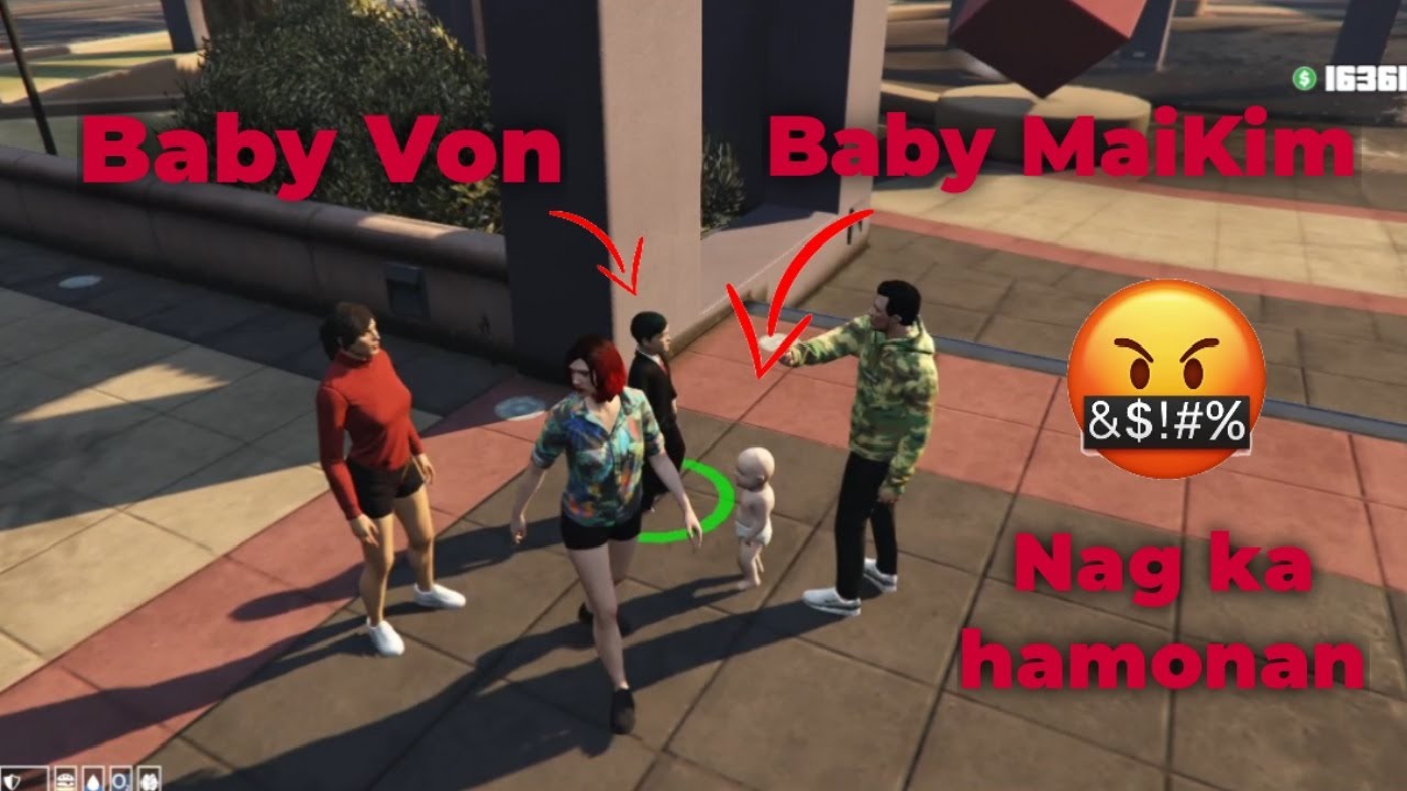 Family day out*nag ka gulo*(nag away si baby Von at baby MaiKim)  | GTA 5 Roleplay
