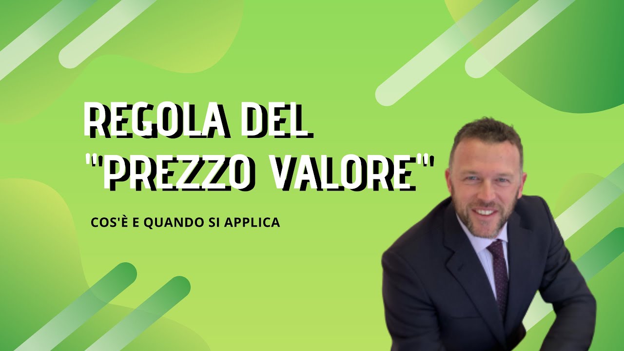 La regola del prezzo valore