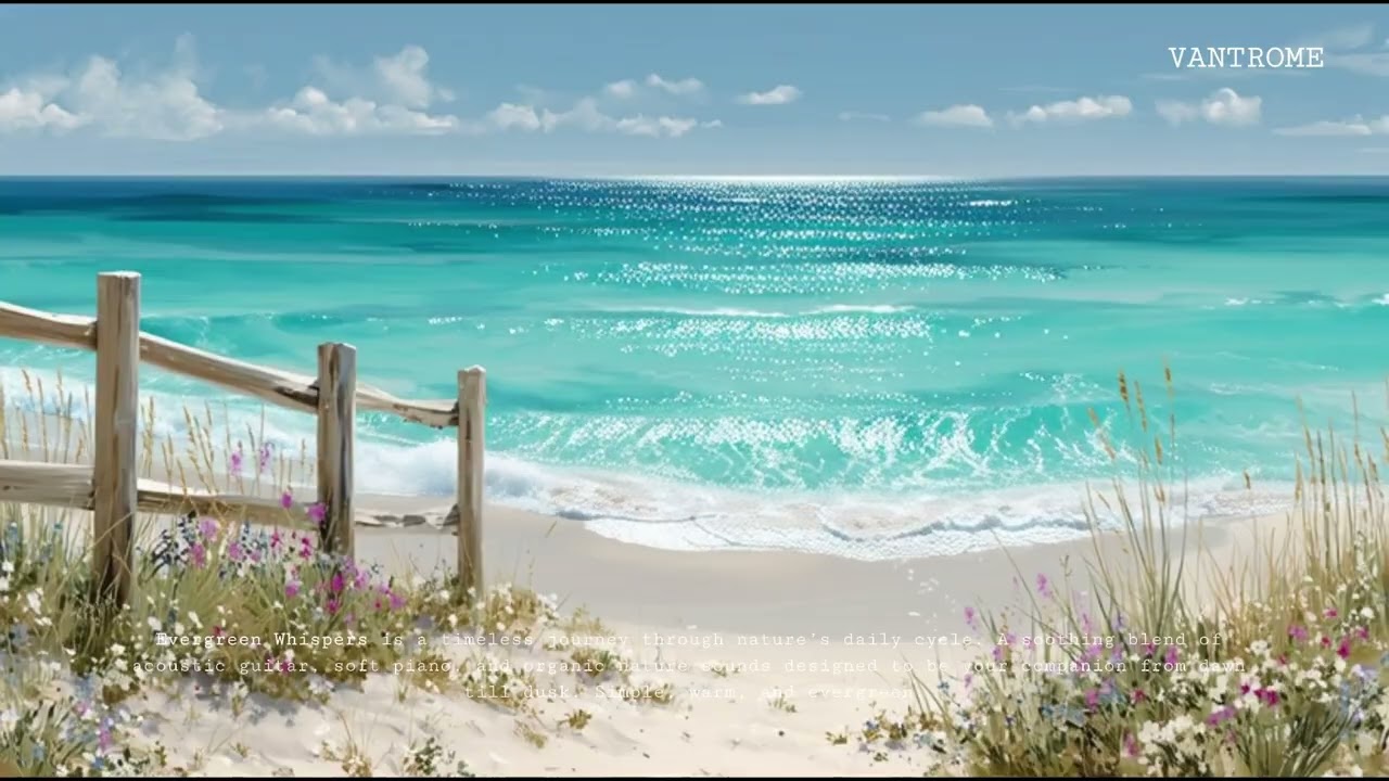 Ocean Breeze [Relaxing Piano & Acoustic Guitar]