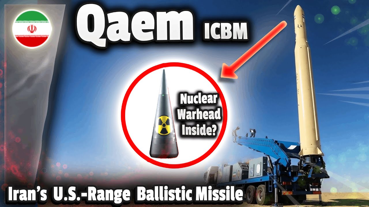 A 10.000km range ballistic missile that enables Iran to hold Continental U.S. at risk: Qaem-100 ICBM