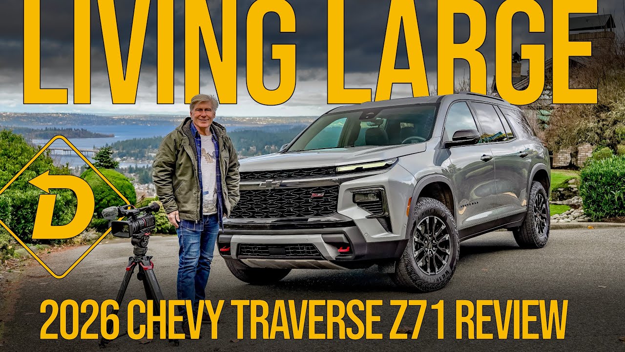 Chevrolet Traverse Z71 2026 года — просторный салон. Передовые технологии. 4-цилиндровый двигател...