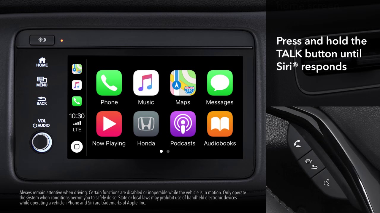 Honda HR-V: How to Connect and Use Apple CarPlay™
