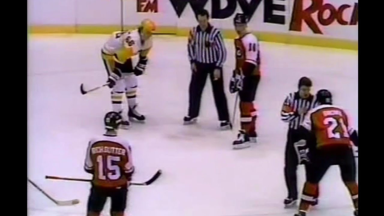 Flyers - Penguins rough stuff 12/21/84