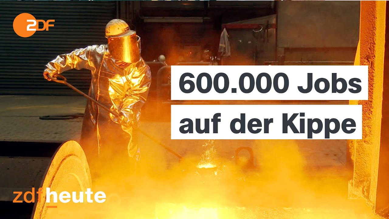 Stahlgipfel beim Kanzler: Ist die deutsche Stahlindustrie noch zu retten? | L&auml;nderspiegel