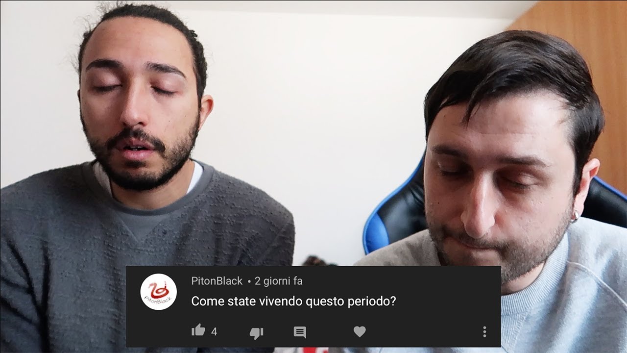 COME STATE VIVENDO QUESTO PERIODO?