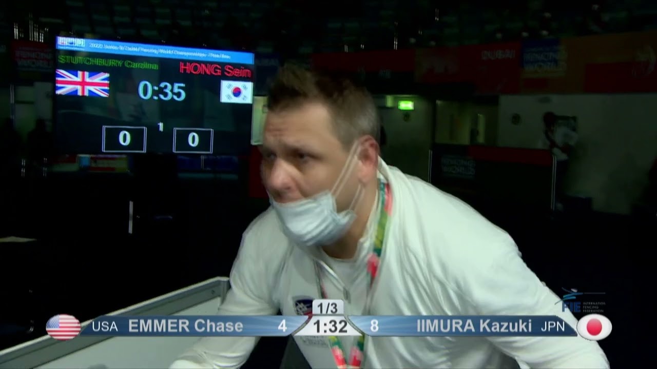 2022 226 T04 02 M F Individual Dubai UAE WCH PODIUM EMMER USA vs IMURA JPN