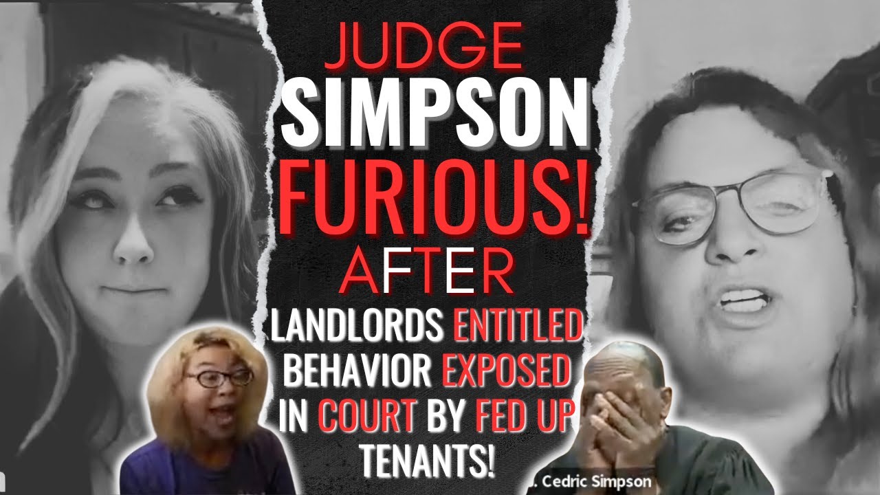 JUDGE is FURIOUS! Landlords Entitled Behavior Exposed By Fed Up Tenants!