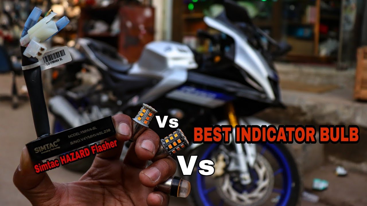 YAMAHA R15M & v4 Modification | PNP Hazard Flasher | Led Bulb | Techno Khan