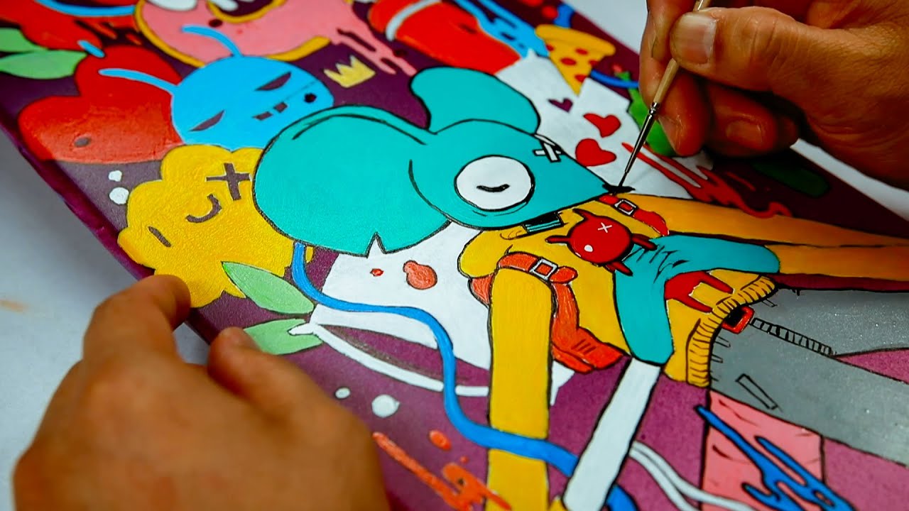 The Most SATISFYING Skateboard Custom Ever