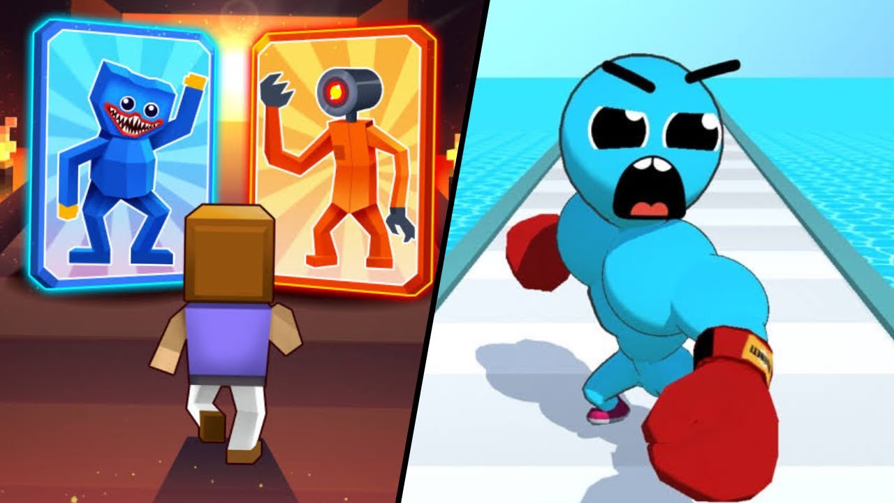 Monster Run Battle Squad | Level Up Runner / All Level Gameplay: Android,iOS