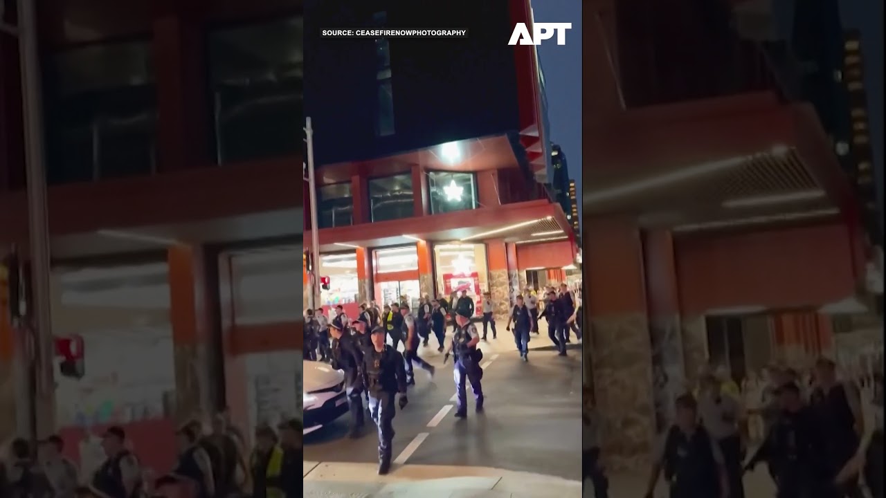 Protesters Clash With Police in Sydney Over Israel&rsquo;s Herzog Australia Visit | APT