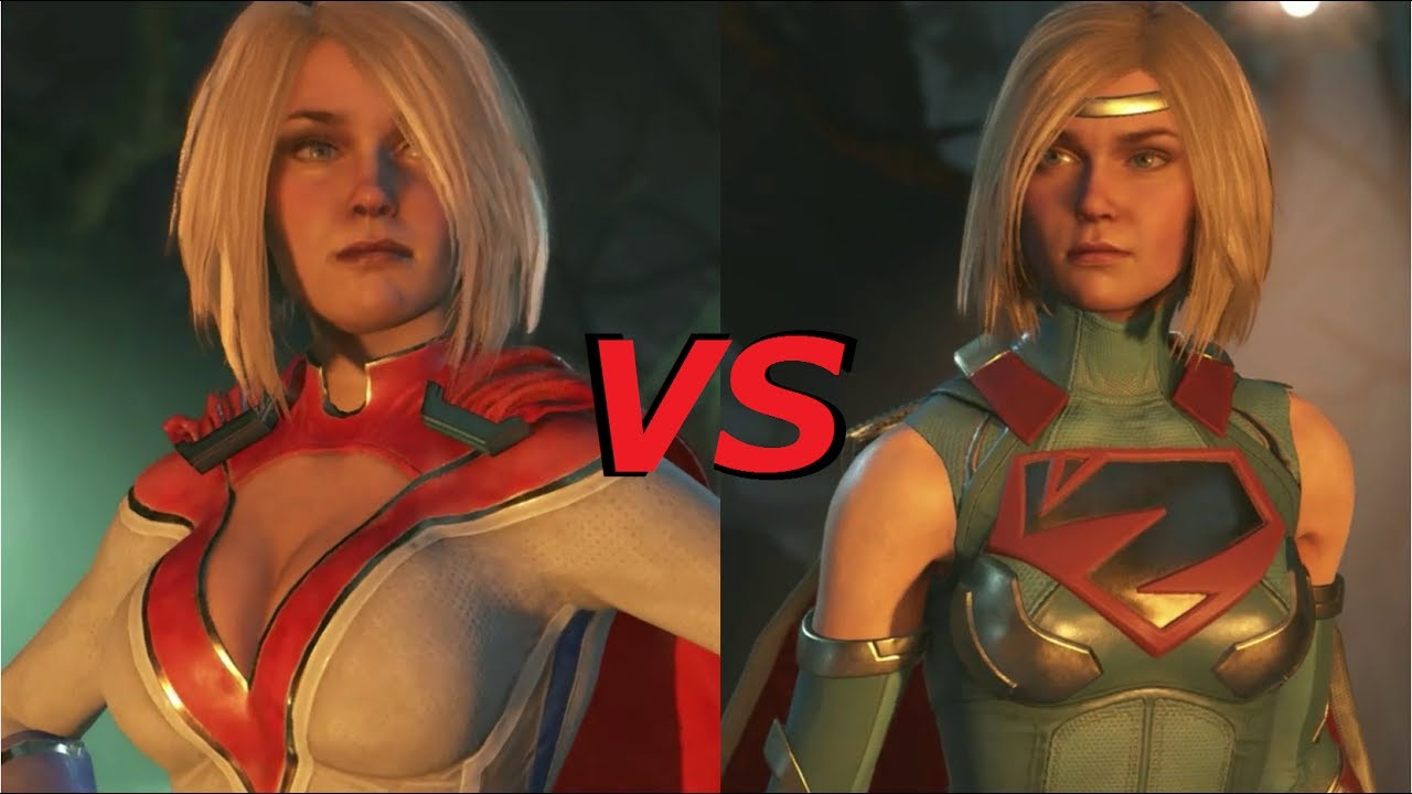 Power Girl VS SuperGirl - Intense Online Ranked Battle | Injustice 2