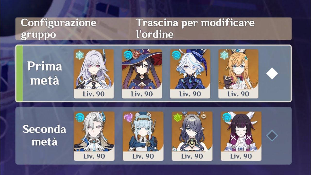 Abyss 12 (36 stars) | C0 Skirk Freeze & C0 Columbina | Genshin Impact 6.3 Luna 4