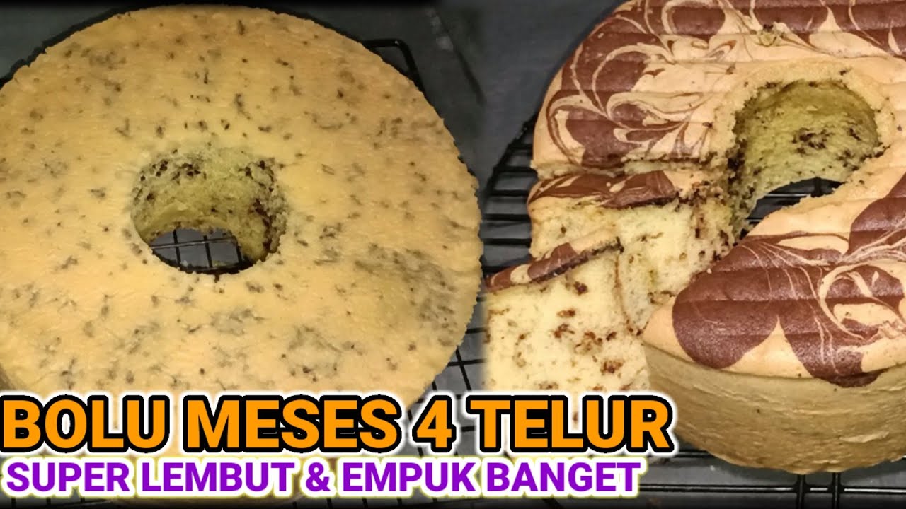 BOLU MESES 4 TELUR  HASILNYA LUAR BIASA LEMBUT & EMPUK