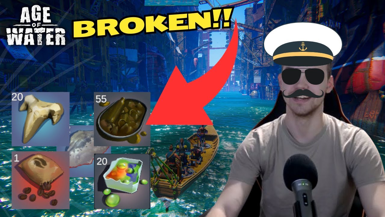 Age of Water: BROKEN Farming Method!!