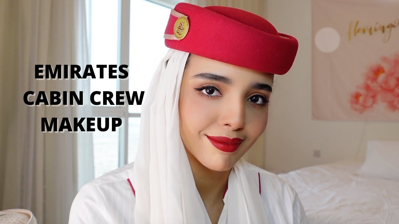 EMIRATES CABIN CREW MAKEUP - Get ready with me