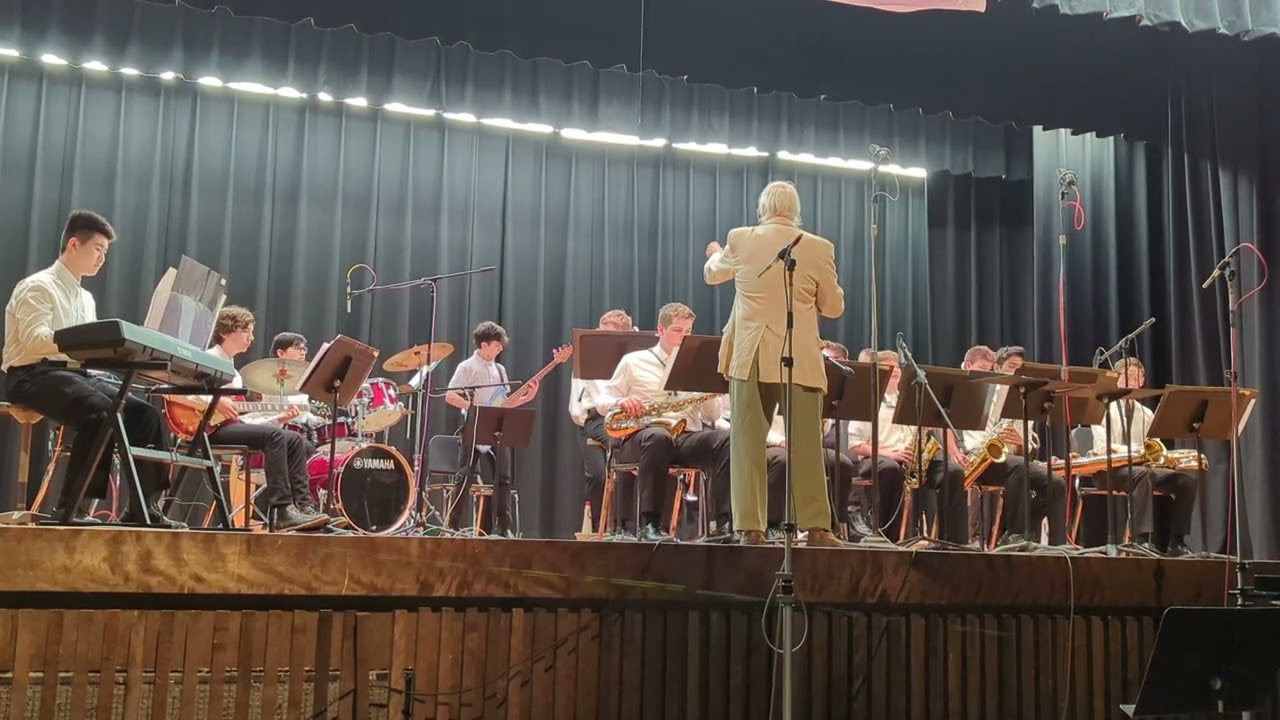 Central District Jr. High Festival Jazz Band Performance 1