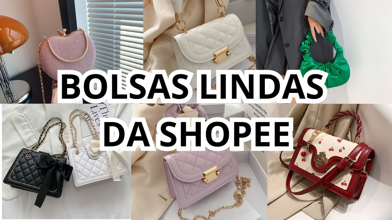 BOLSAS LINDAS DA SHOPEE -TENDÊNCIAS 2024 E 2025🤩