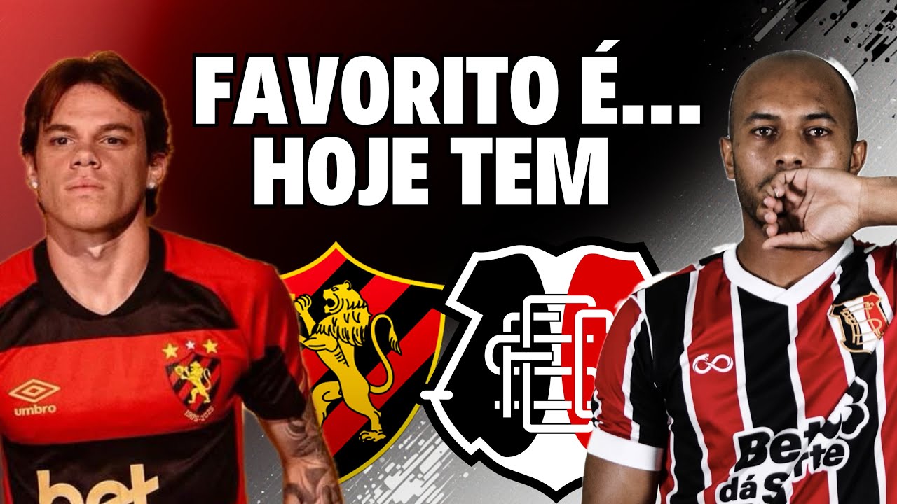SPORT X SANTA CRUZ HOJE! CLÁSSICO DAS MULTIDÕES 573! ESCALAÇÕES, ARBITRAGEM E DETALHES! FAVORITO...