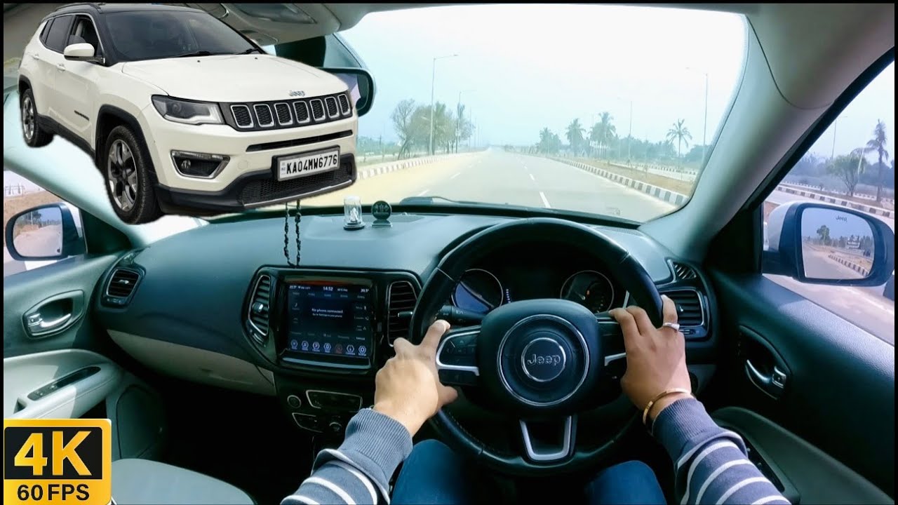 Jeep Compass Limited plus 2.0 Diesel manual/2019 model/Drive POV & Overview