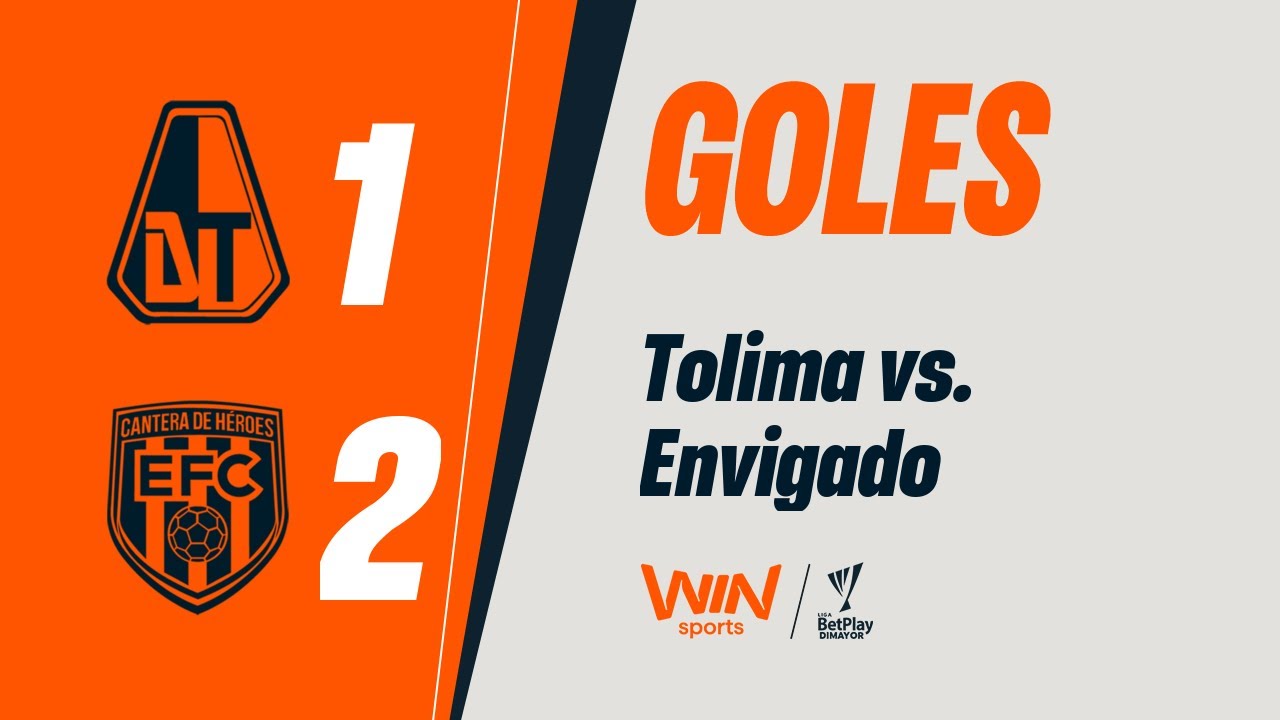 Tolima vs. Envigado (goles) | Liga BetPlay Dimayor 2025-2 | Fecha 15