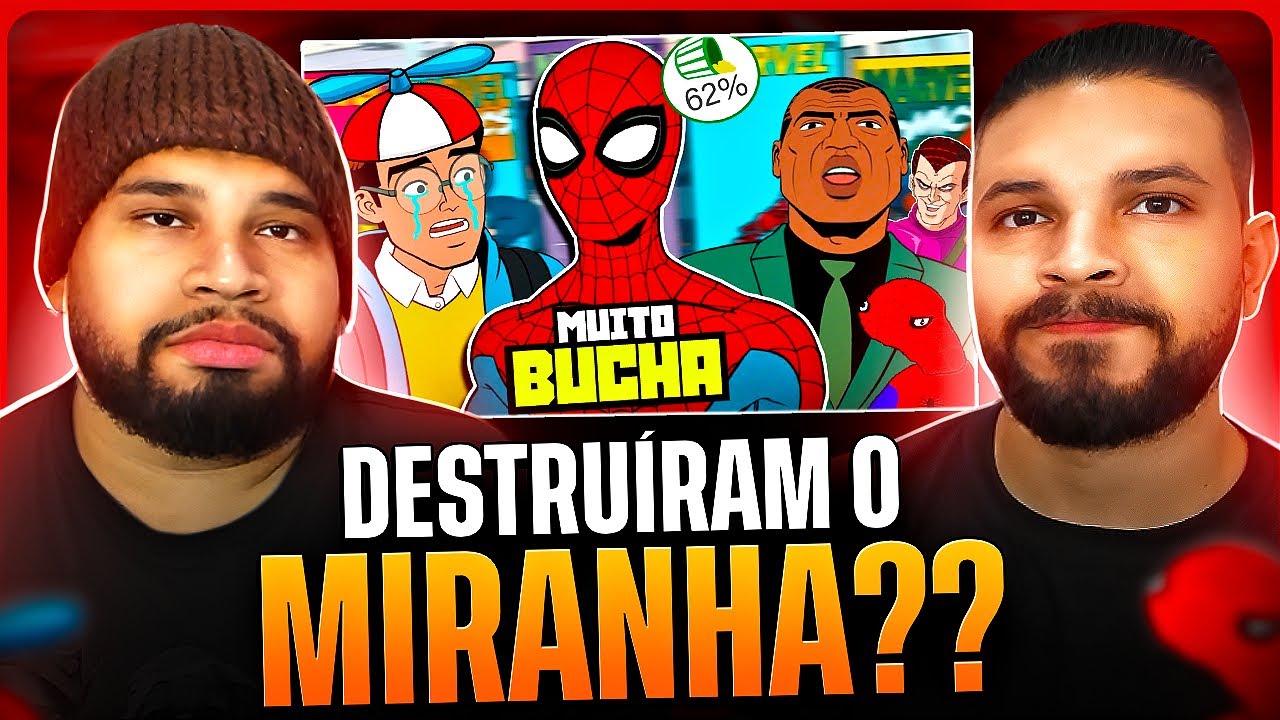 O novo desenho BUCHA do HOMEM-ARANHA kkkkkkkkkkkkkkkkkkkkkkkk | Viajante Galáctico