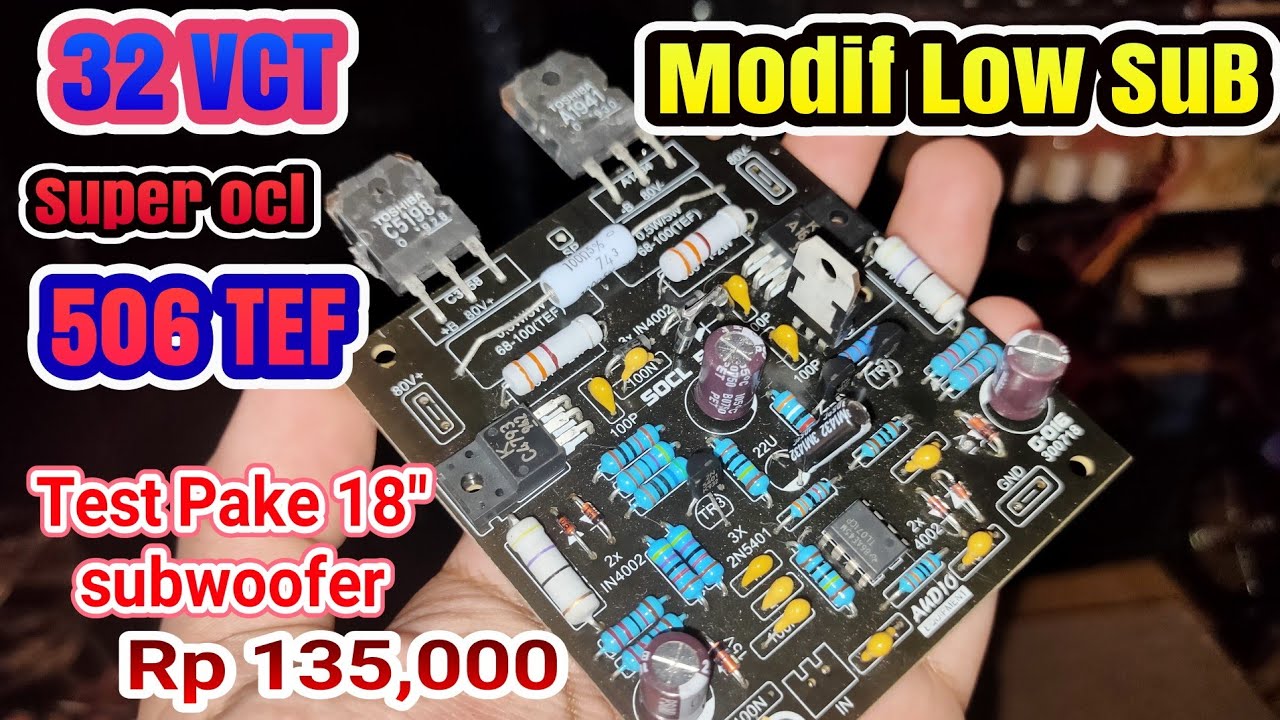 Как модифицировать Socl 506 Low Sub Fredy Audio
