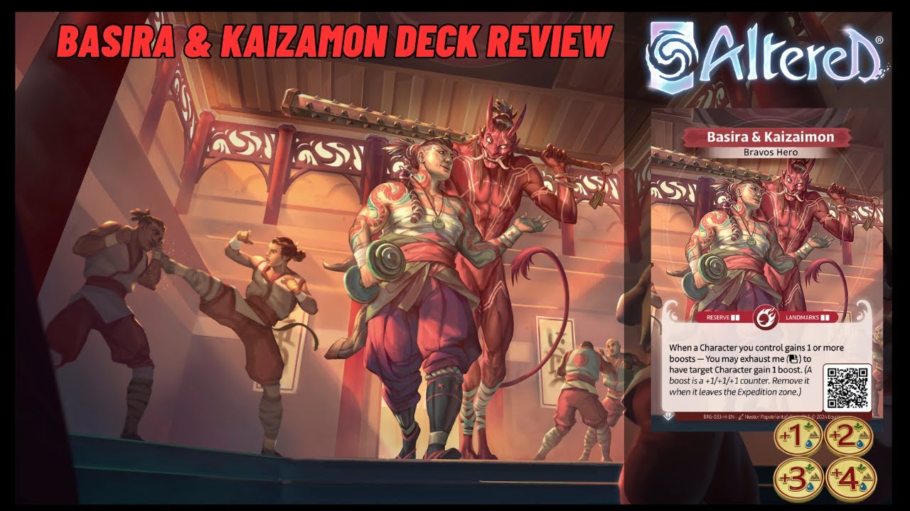 Altered TCG Bravos Bassira & Kaizamon Deck Review