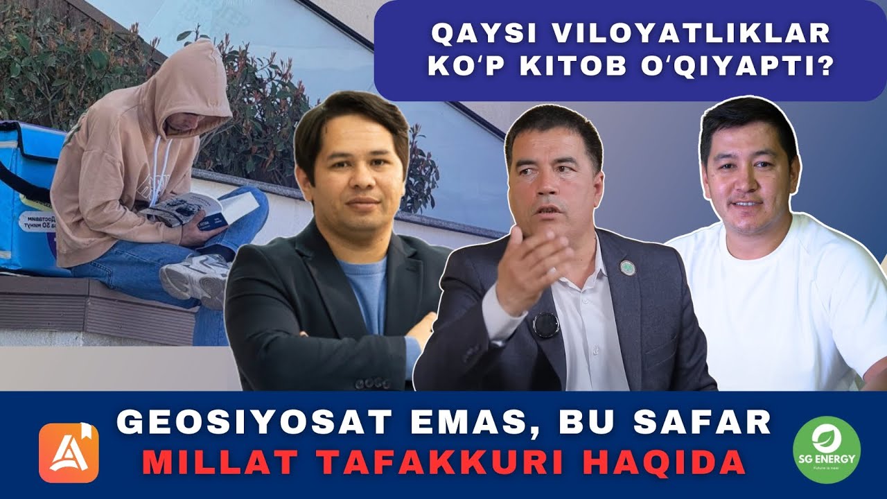 Yahudiylar kitob bilan boyidi, bizchi? Asaxiy.uz asoschisi Feruz Allaev bilan suhbat