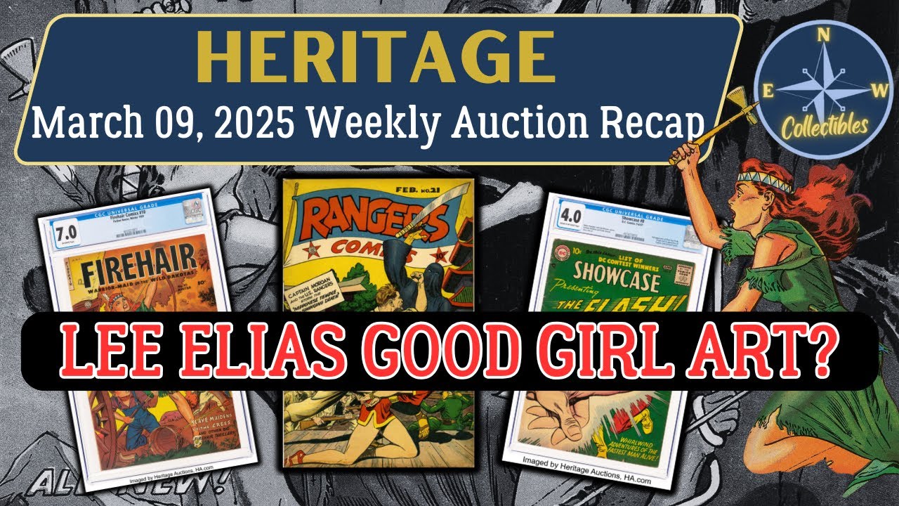 Heritage Weekly Comic Auction (March 09, 2025) | Origins of Firehair Comics + Lee Elias Artwork