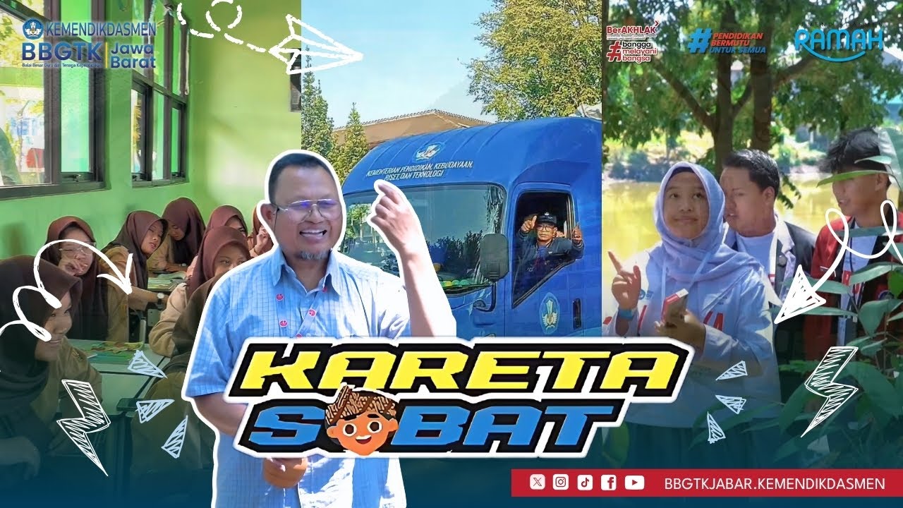 KARETA SOBAT (Kendaraan Rekreatif Edukatif Sarana Kolaborasi BBGP Jawa Barat)