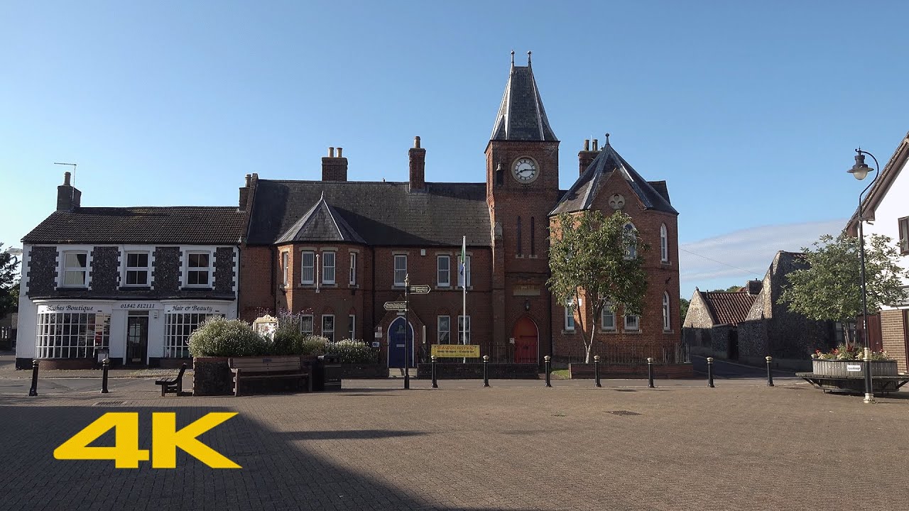 Brandon Walk: Town Centre【4K】