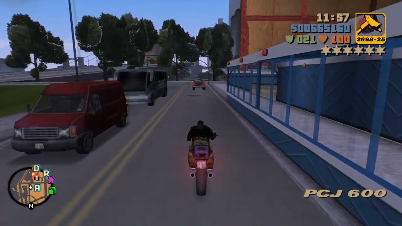 GTA 3 Liberty City Beta 4.0 Cop Shootout + Six Star Escape