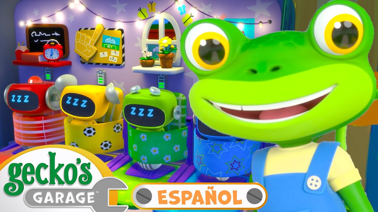 Reparando el autobus a la hora de acostarse | Carros para niños | Vídeos educativos