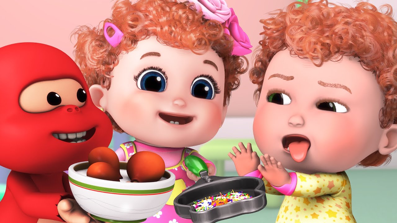 Hot Cheetos and Takis | food for kids | 4K Rhymes & Kids Songs  | Blue Fish 2024