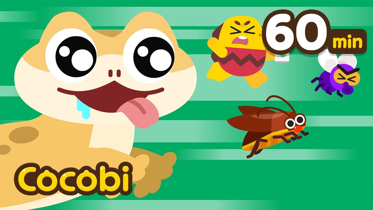 Baby Lizard is Coming! The Lizard Song and More | Animal Song for Kids | Cocobi