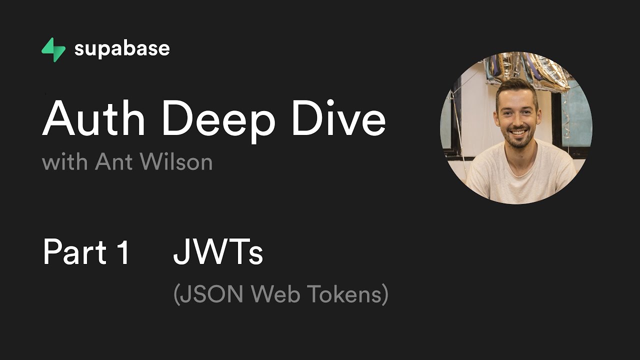 Глубокое погружение в Supabase Auth, часть 1: JWT