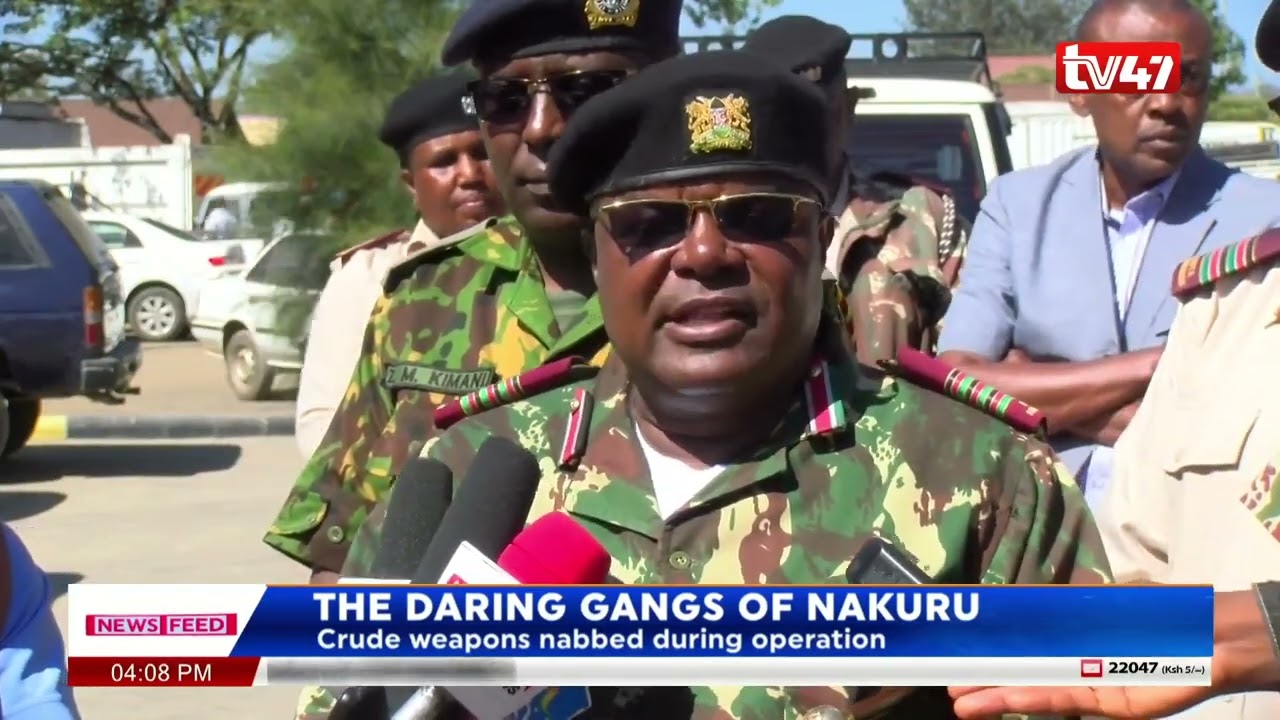 The daring gangs of Nakuru
