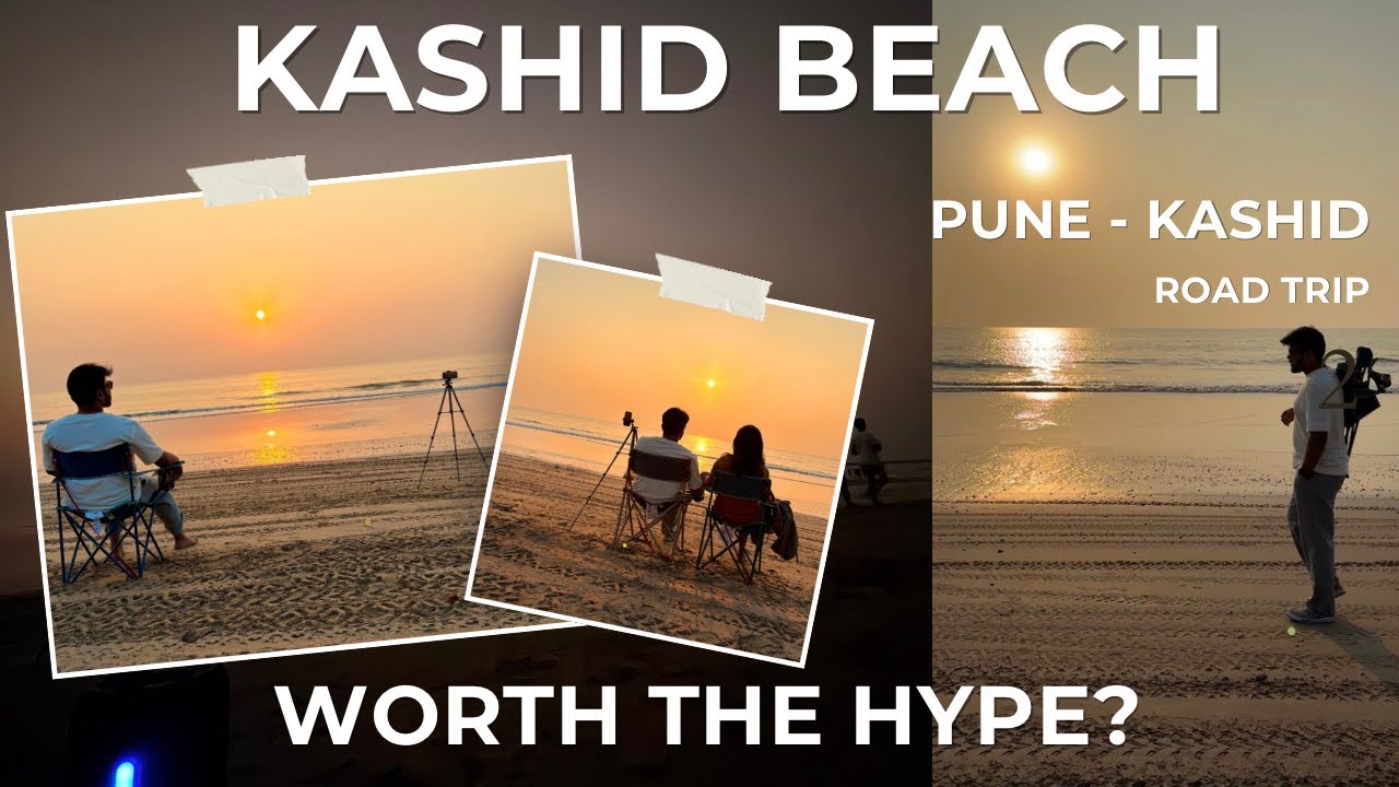 Kashid Beach Alibaug Travel Vlog | Pune to Kashid Road Trip, Best Sunset, Water Sports & Stay Guide