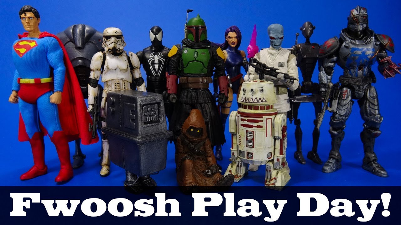 Fwoosh Play Day! Customs, 3D Prints, Third Party, and Official Items for a 6-inch Display 01/14/21